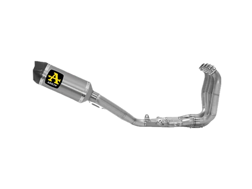 71178ckz Arrow Yamaha Yzf R1 17-24 Competition Full System With Stainless Steel Collectors And Titanium Link Pipe And Race-Tech Silenc.