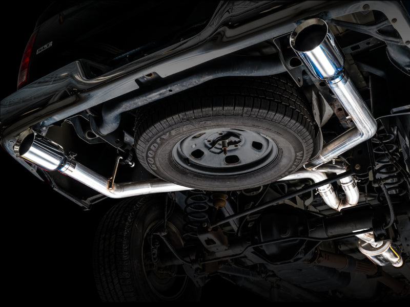 AWE Tuning 09-18 RAM 1500 5.7L (w/o Cutout) 0FG Dual Rear Exit Cat-Back Exhaust - Chrome Silver Tips 3015-32101