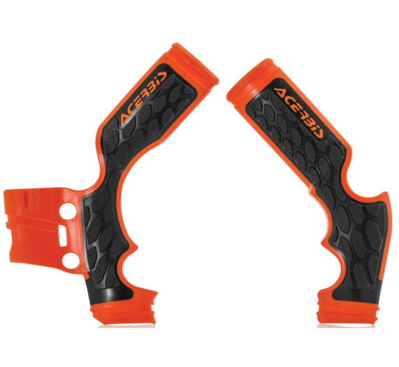 Acerbis 14-23 KTM SX65/ TC65/ MC65 Frame Guard X Grip - 16 Orange/Black 2688765225