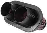 K&N Universal Air Filter - 3in Dual Flange / 10x5.125in Base / 6.375x3.0625in Top / 5.5in Height RP-6101
