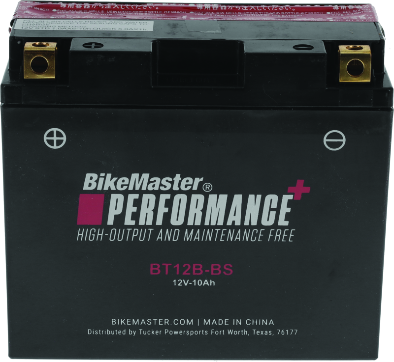 BikeMaster BT12B-BS Battery 781310