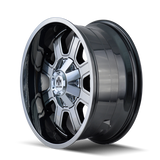 Mayhem 8103 Fierce 20x10 / 8x180 BP / -19mm Offset / 124.1mm Hub Chrome Wheel