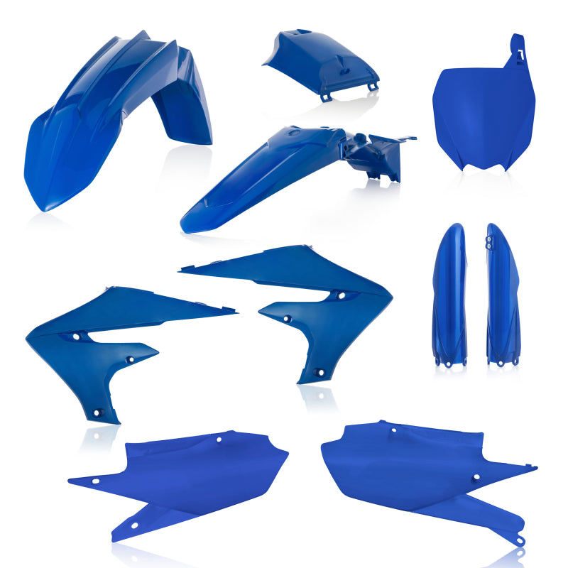 Acerbis 19-23 Yamaha YZ250F/YZ450FX/ 21-23 YZ250FX/ 18-22 YZ450F Full Plastic Kit - Blue 2736350003