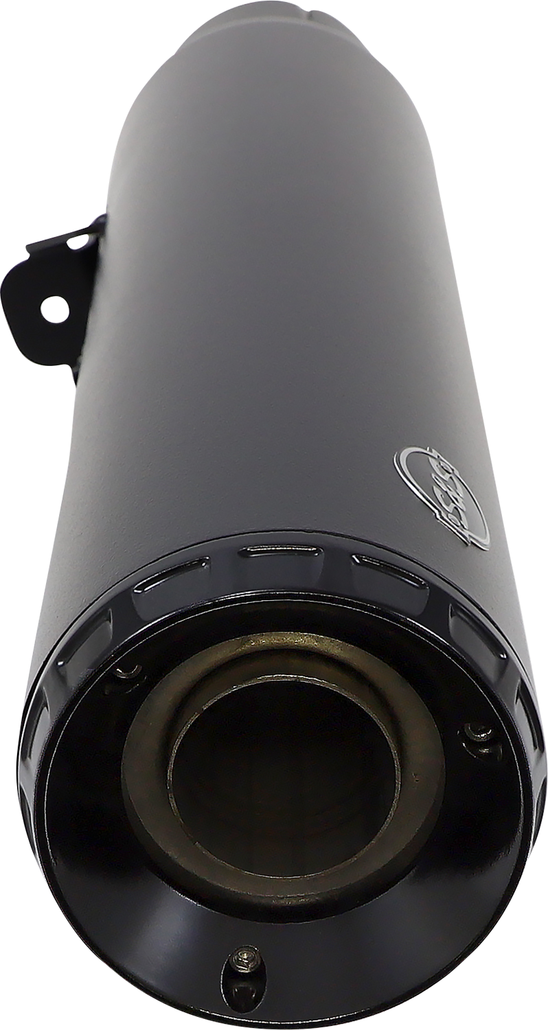 S&amp;S CYCLE 4-1/2" Grand National Slip-On Schalldämpfer - Schwarz 550-1074