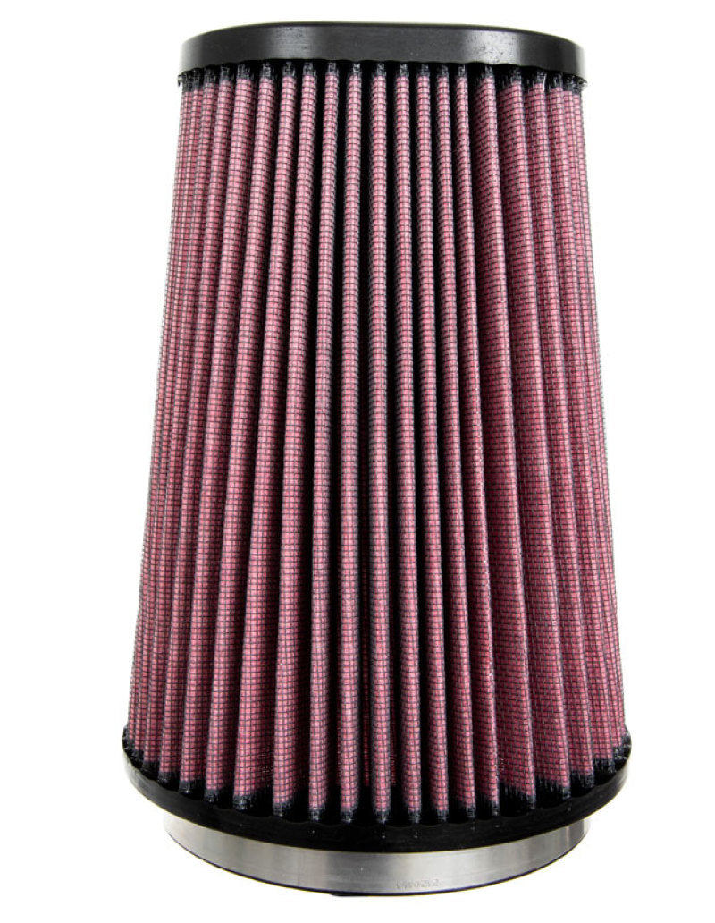 K&N Universal Round Clamp-On Air Filter 4-1/2in FLG, 5-7/8in B, 3-1/4in X 4-1/2in T, 8in H RU-1021