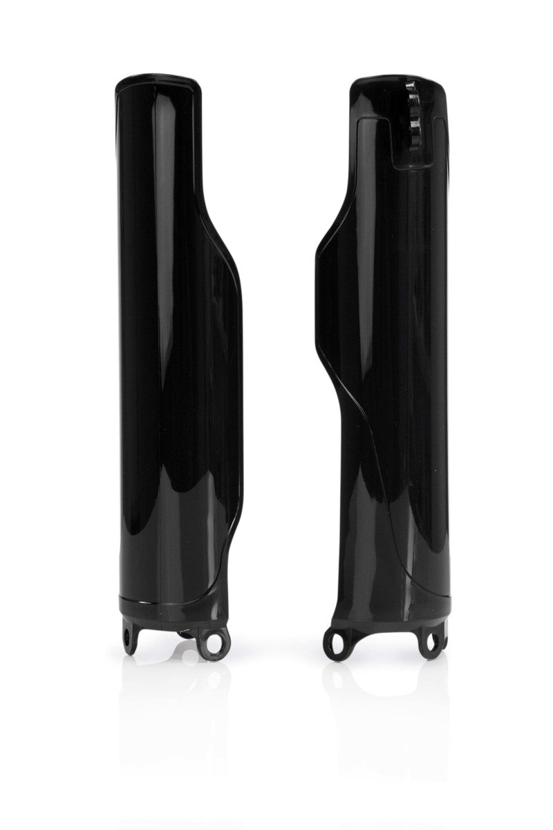 Acerbis 04-07 Honda CR/ 06-17 CRF250R/ CRF450R Lower Fork Cover Set - Black 2113710001