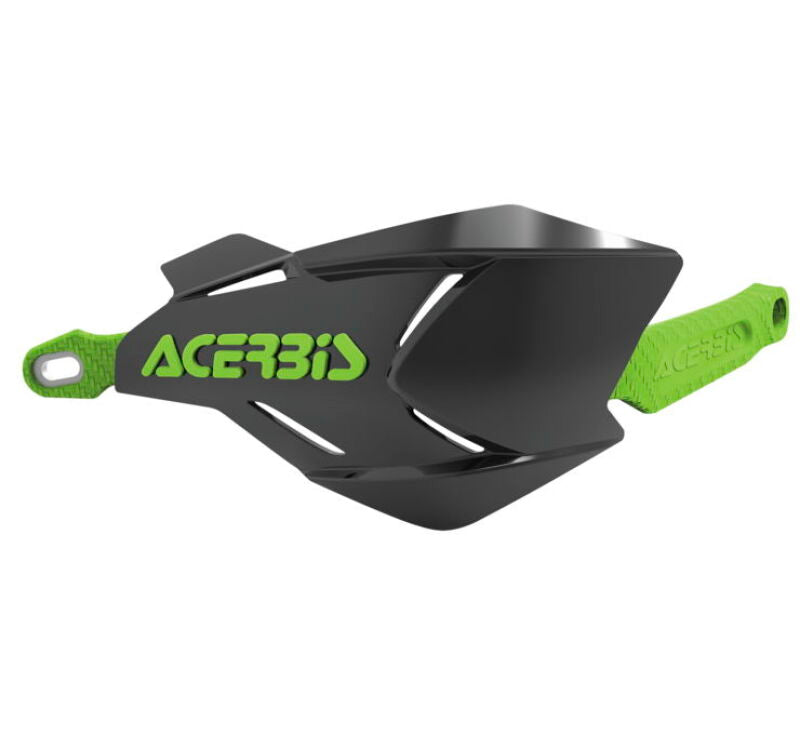 Acerbis X-Factor Handguard - Black/Green 2634661043