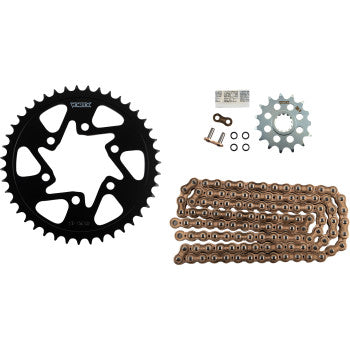 VORTEX Chain Kit - Gold 	Ninja ZX-6R 2007-2021  CKG4103