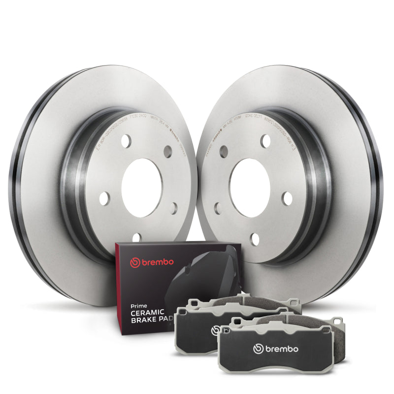 Brembo OE 15-20 Cadillac Escalade/Escalade ESV/14-18 Chevrolet Silverado 1500 Front Disc Brake Kit KT00676