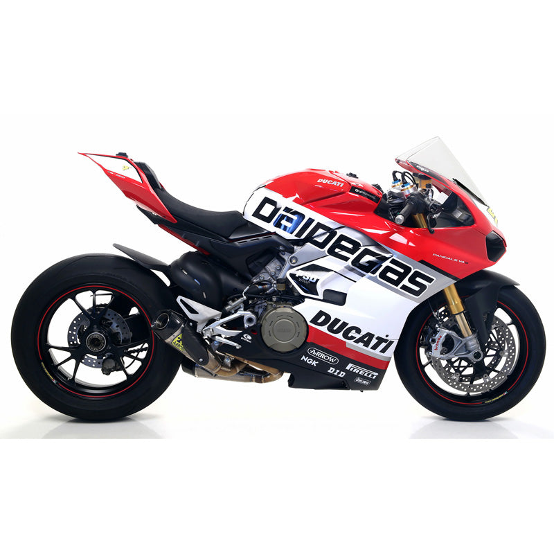 Arrow Ducati Panigale /Streetfighter V4S V4R Speciale V4 18-24 Racing Double Titanium Works Silencers + 1:1 St.Steel Link Pipe 71161pk