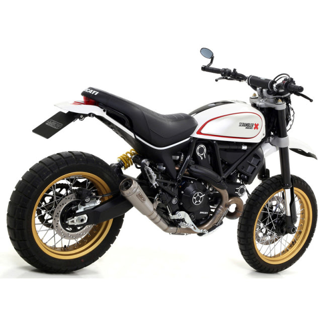 Arrow 71209PR PRO-Race Titan-Auspuff für Ducati 800 Desert Sled 2017-2020 71209pr