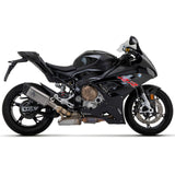 71506PTN Arrow HOMOL Pista Slip-on Exhaust, Titanium Dark for BMW M/S1000RR 20-25