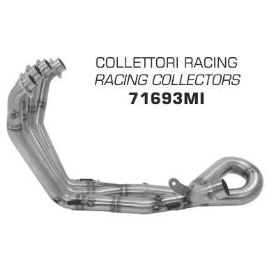 Colectores Arrow Honda Cb 1000r Racing De Acero Inoxidable Sin Catalizador Para Colectores Originales Y Arrow 71693mi