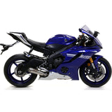 IN STOCK 71863PRI  Arrow  YZF R6 2017-2025 Pro-Race Exhaust, Nichrome Steel Cap