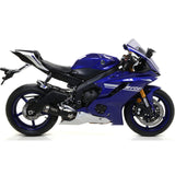 Arrow Yamaha YZF R6 '17 Homologierter Pro-Race Nichrom Dark Schalldämpfer für Original- und Arrow-Sammler 71863prn