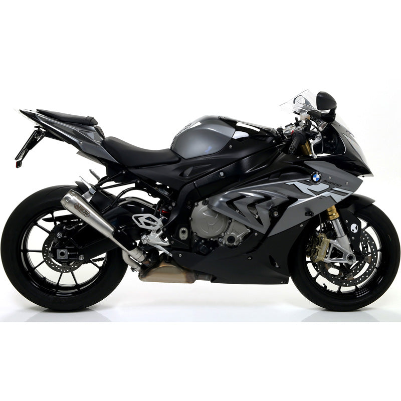 Arrow BMW S1000RR '17 Homologierter Nichrom Pro Race Schalldämpfer mit geschweißtem Verbindungsrohr für Original- und Arrow-Sammler 71868pri