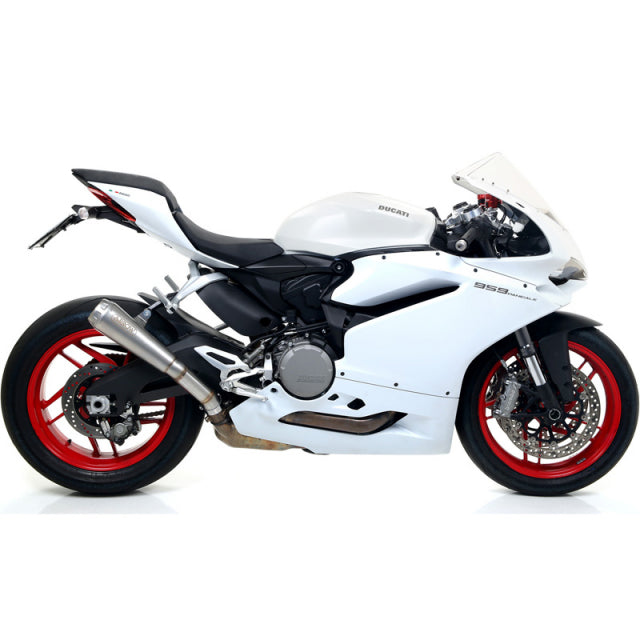 Arrow Ducati 959 Panigale Silenciador Pro-Race De Titanio Homologado Con Tubo De Conexión Soldado Para Colectores Originales 71880pr