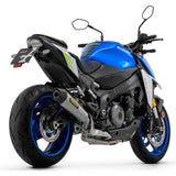 71938XK Arrow SX-Kone Slip-on Exhaust, Nichrome for Suzuki GSX-S1000 21 -24 /GX 2024