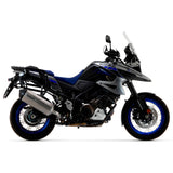 72502SK  Arrow Suzuki V-Strom 1000 /1050 2017-2025 Homologated Titanium Sonora Silencer With Carbon Endcap