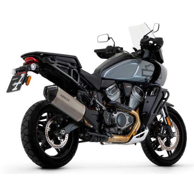 Arrow HD1250 Pan America '20/22 Homologierter Titan-Sonora-Schalldämpfer 72507sk