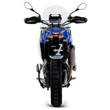 Arrow Aprilia Tuareg 660 '22 Silenciador Indy Race De Titanio Homologado Con Enlace Soldado 72637po 