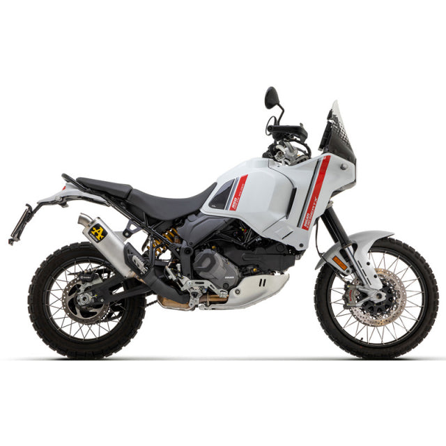 IN STOCK Arrow Indy Race Slip-on Exhaust, Aluminum for Ducati DesertX 950 2022-2024 72638AO