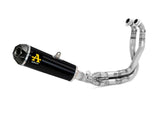 Sistema Completo Arrow Kawasaki Z650 21/22 Homologado Con Colector Inox Y Silenciador Indy Race Aluminio Oscuro 71937aknw