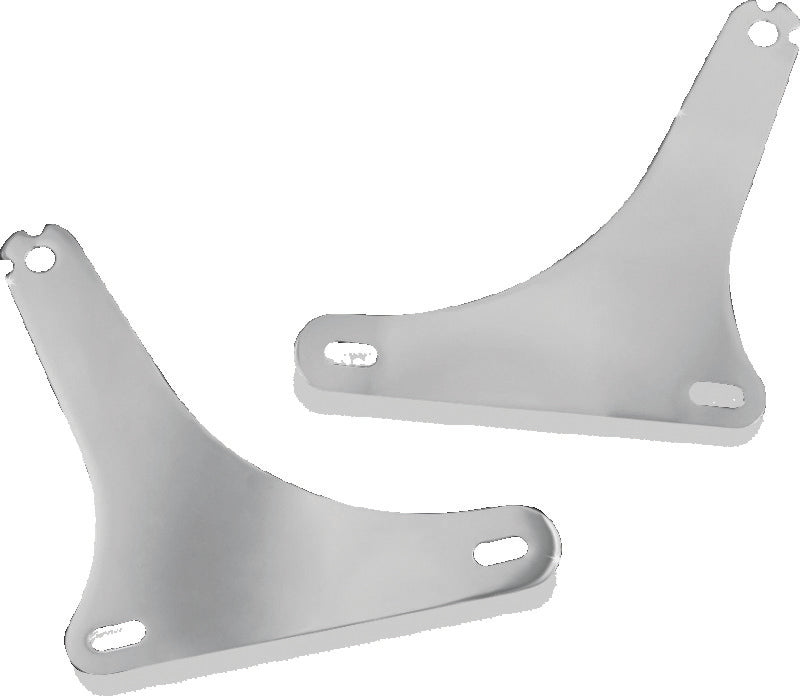 Kuryakyn Fixed Mounts For Multi-Purpose Backrest Chrome 1667