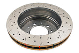 DBA 98-05 Lexus LX 470 / 98+ Toyota Landcruiser 100 Series Rear Drilled & Slotted 4000 Series Rotor