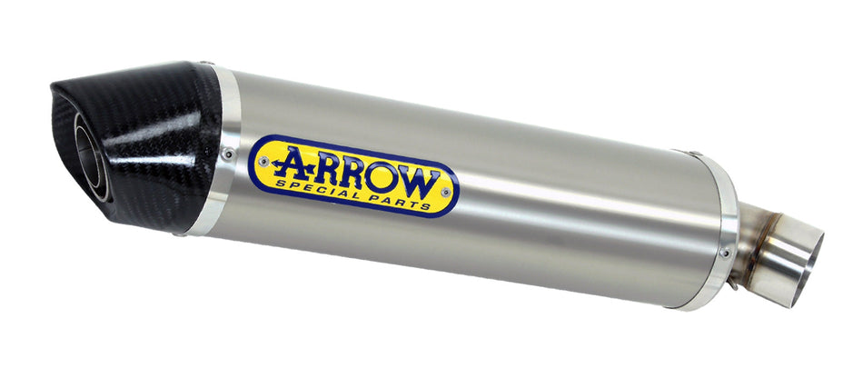 Arrow Kawasaki Z/Ninja 400 '23 Homologated Aluminum Indy Race Silencer  71950ak