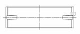 ACL Nissan VQ35DE 3.5L-V6 Standard Size High Performance Main Bearing Set 4M2633H-STD