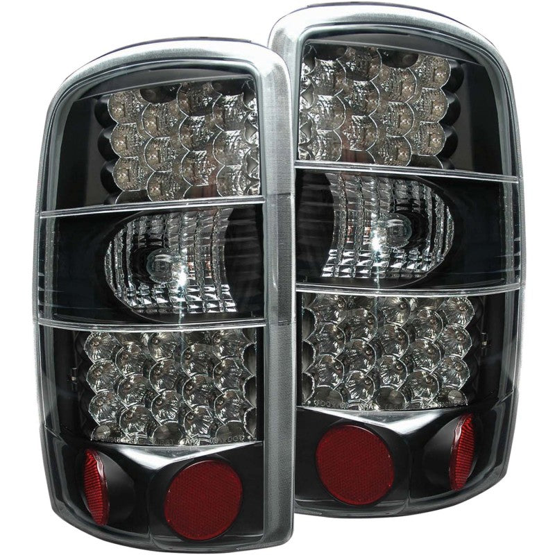 ANZO 2000-2006 Chevrolet Suburban LED Taillights Black 311003
