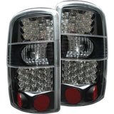 ANZO 2000-2006 Chevrolet Suburban LED Taillights Black 311003