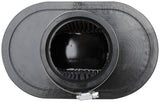 K&N Universal Clamp-On Air Filter 3.5in Flg ID x 8.5x5.25in B OD x 6.25x4in T OD x 5.5in H RU-5040