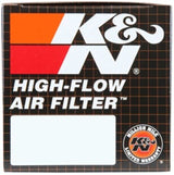 K&N Custom Filter Oval Length 6.125in I/S /7in O/S x Width 3.625in I/S/ 4.5in O/S x Height 1.75in E-3321