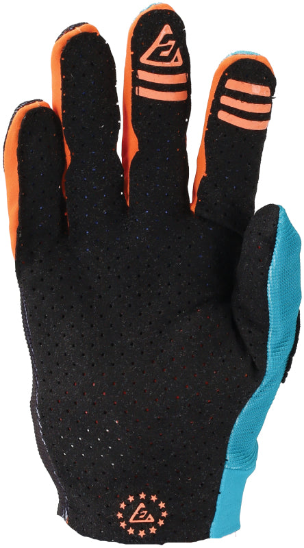 Answer 25 Aerlite Nitro Gloves Black/Astana/Hyper Orange Youth - XS 442826