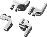 Kuryakyn Floorboard Relocator Brackets 17-23 Touring Chrome 4588