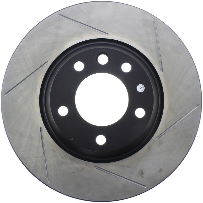 StopTech Power Slot 07-10 Audi Q7 / 03-10 Porsche Cayenne Left Front Slotted Rotor 126.33090SL