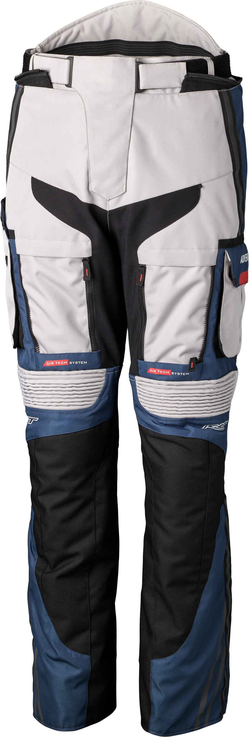 RST Pro Series Adventure-X Ce Jean Silver/Blue/Red Textile Lg 102413BLU2-34