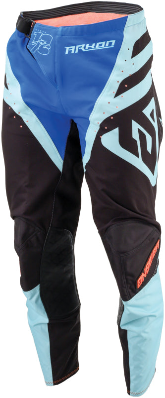 Answer 25 Arkon Nitrus Pants Blue/Black/Hyper Orange Size - 28 442478