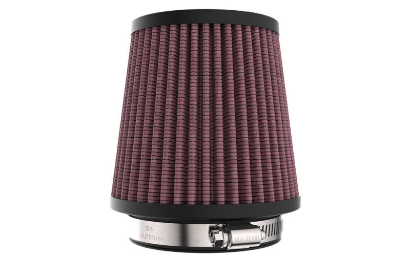 K&N Universal Clamp-On Air Filter 3in FLG /4 1/2in B / 3 1/2in T / 4 3/8in H RU-9410