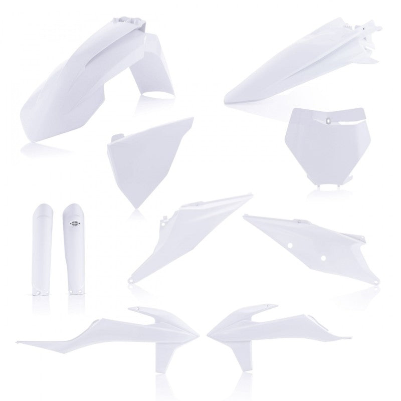 Acerbis 19-22 KTM 125-450 SX/ SX-F/ XC-F/ XC/ XC-tpi Full Plastic Kit - 20 White 2726496811