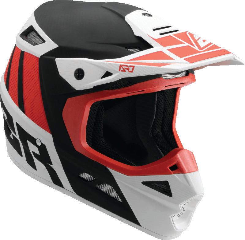 Answer AR7 Hyper Mips Helmet Red/White - XL 447130