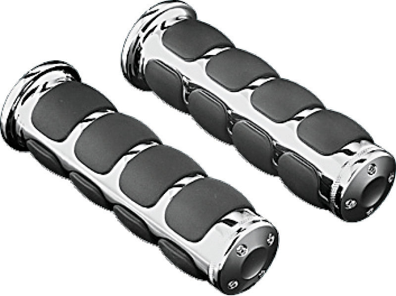 Kuryakyn Metric ISO Grips Chrome 6235