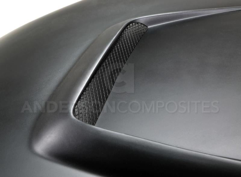 Anderson Composites 15-16 Ford Mustang (Excl. GT350/GT350R) Type-GR Fiberglass Hood AC-HD15FDMU-GR-GF
