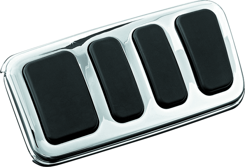 Kuryakyn ISO Brake Pedal Pad Longhorn Chrome 4456