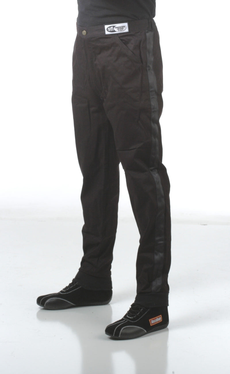 RaceQuip Black SFI-1 1-L Pants Small 112002