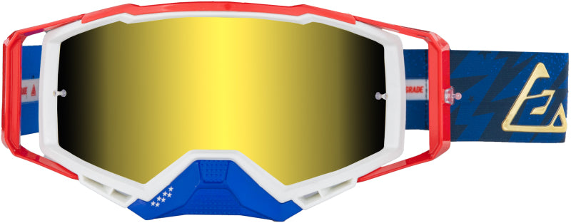 Answer ARC Bolt Goggles Red/White/Blue/Gold - Adult 442947