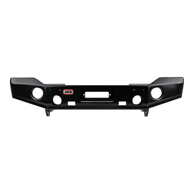 ARB Sahara Deluxe Winch Bumper Jk 07On Satin W/Crush Cans 3950210