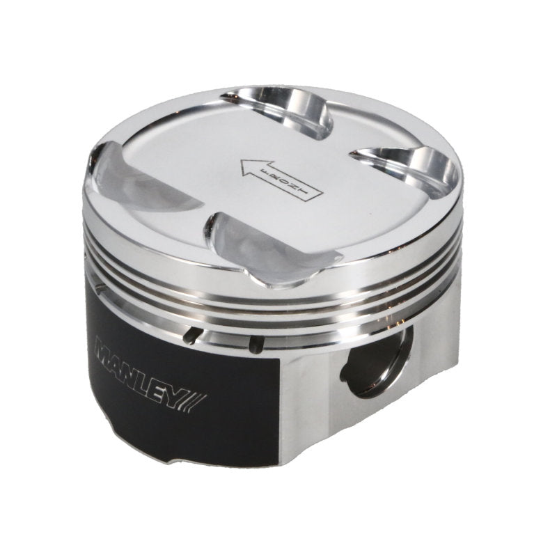 Manley 93-98 Toyota Supra Turbo (2JZGTE) 86.5mm +.5mm Oversized Bore 8.5:1 Dish Piston Set with Ring 609005C-6